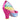 Irregular Choice Womens Just In Time Heel Shoes - Rainbow - The Foot Factory