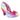 Irregular Choice Womens Just In Time Heel Shoes - Rainbow - The Foot Factory