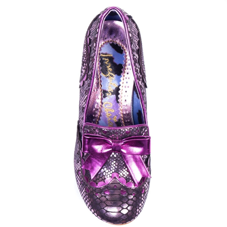 Irregular Choice Womens Here And Present High Heel - Pink