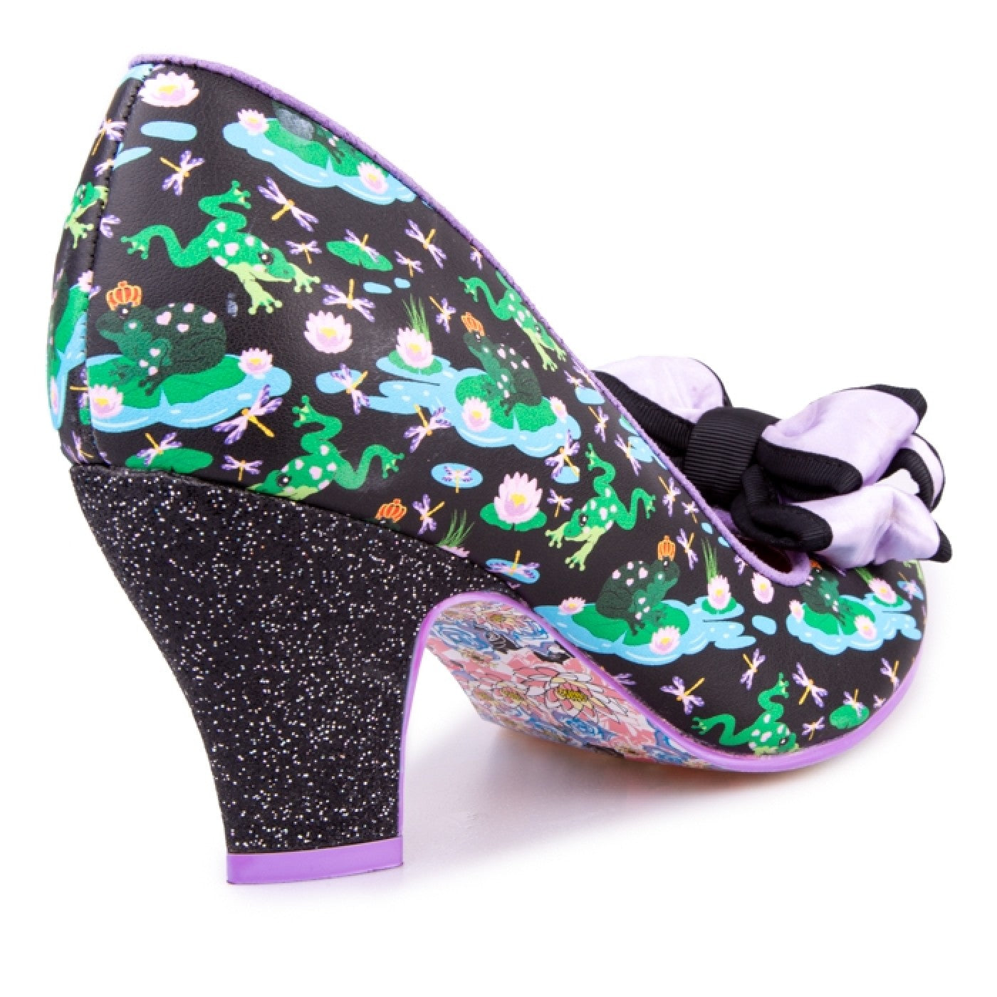 Irregular Choice Womens Lady Ban Joe Mid Heels Black The Foot