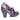 Irregular Choice Womens Buckle Down Mid Heel - Pewter