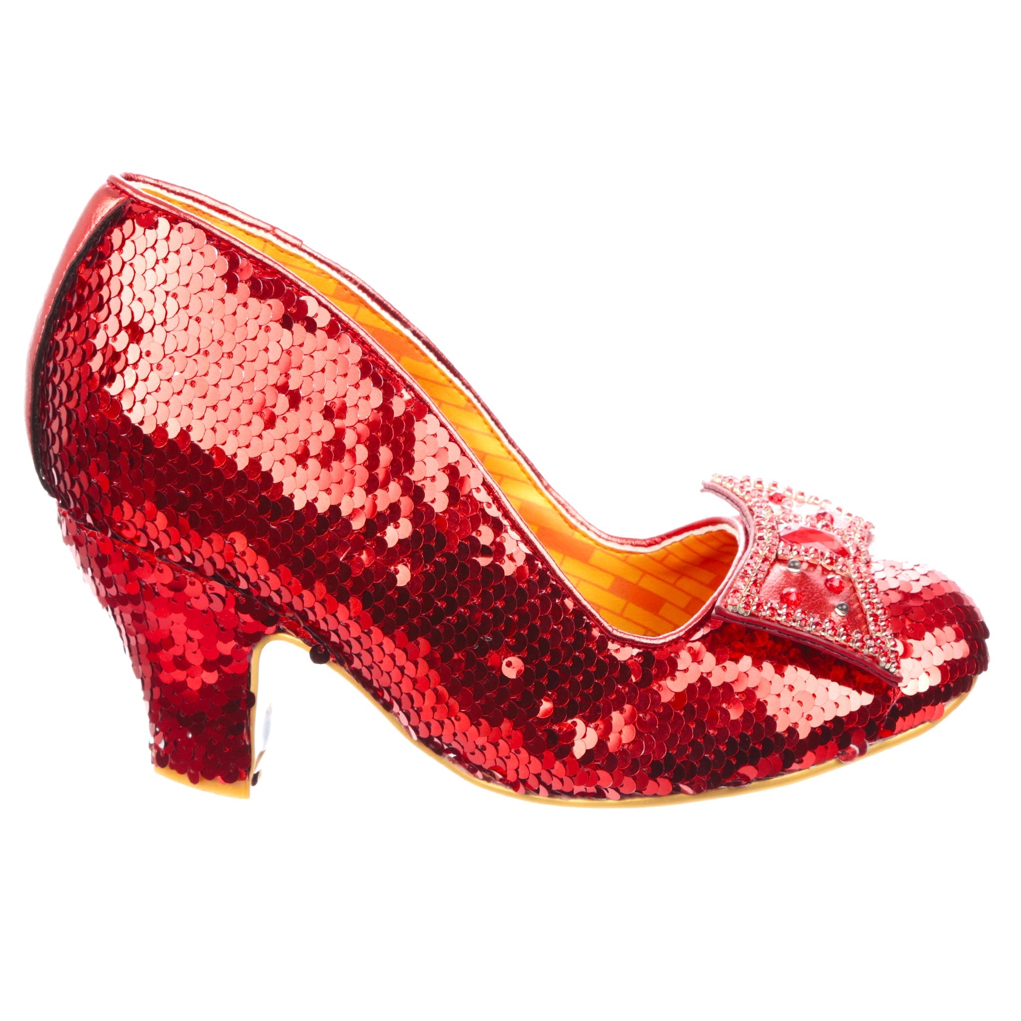 Irregular Choice Womens Wizard of Oz Think of Home Again High Heel - Red