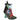 Irregular Choice Giày nữ màu xanh lá cây với giày ác - Xanh lá cây