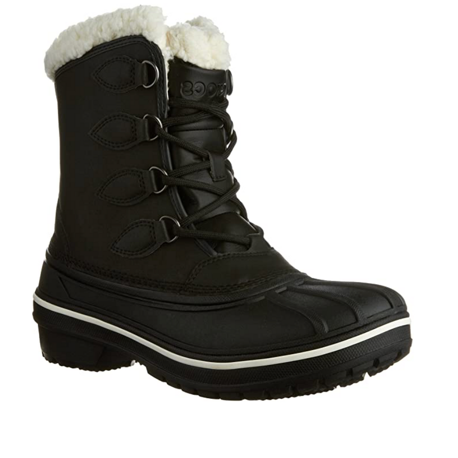 Crocs Women s All Cast Snow Boot Black The Foot Factory