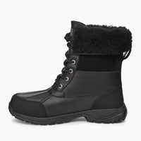 UGG Mens Butte Waterproof Boots Black The Foot Factory