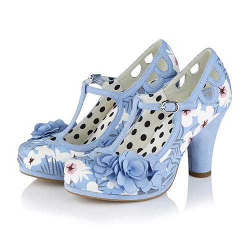Ruby Shoo - Valerie T Bar - Sky Blue