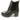 XTI - 44629 - Leather Women's Ankle Boot - Black