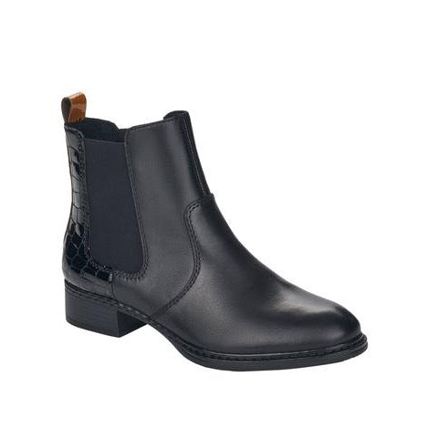 Rieker Womens Ankle Boot - Black