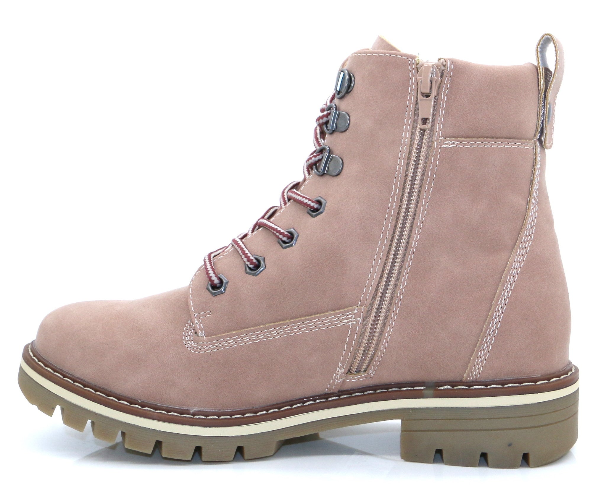Refresh Womens Fashion Boots - Nude