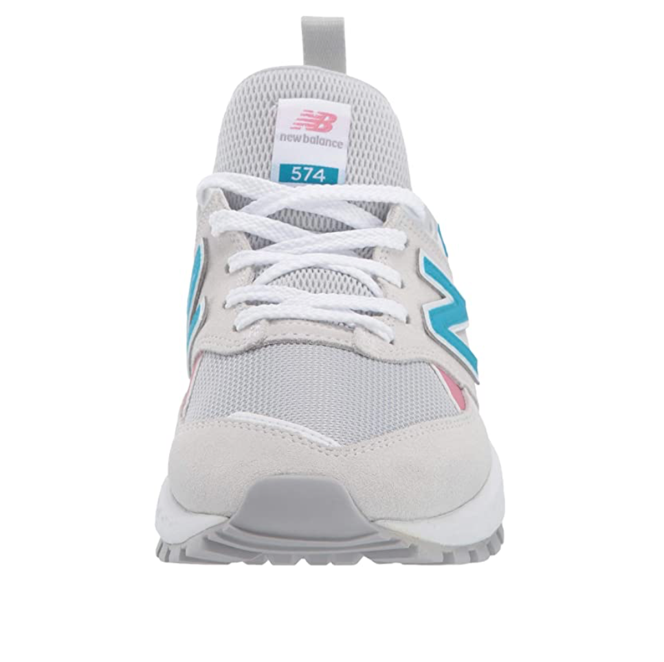 New Balance - Women's 574v2 Trainers - White / Pink / Blue