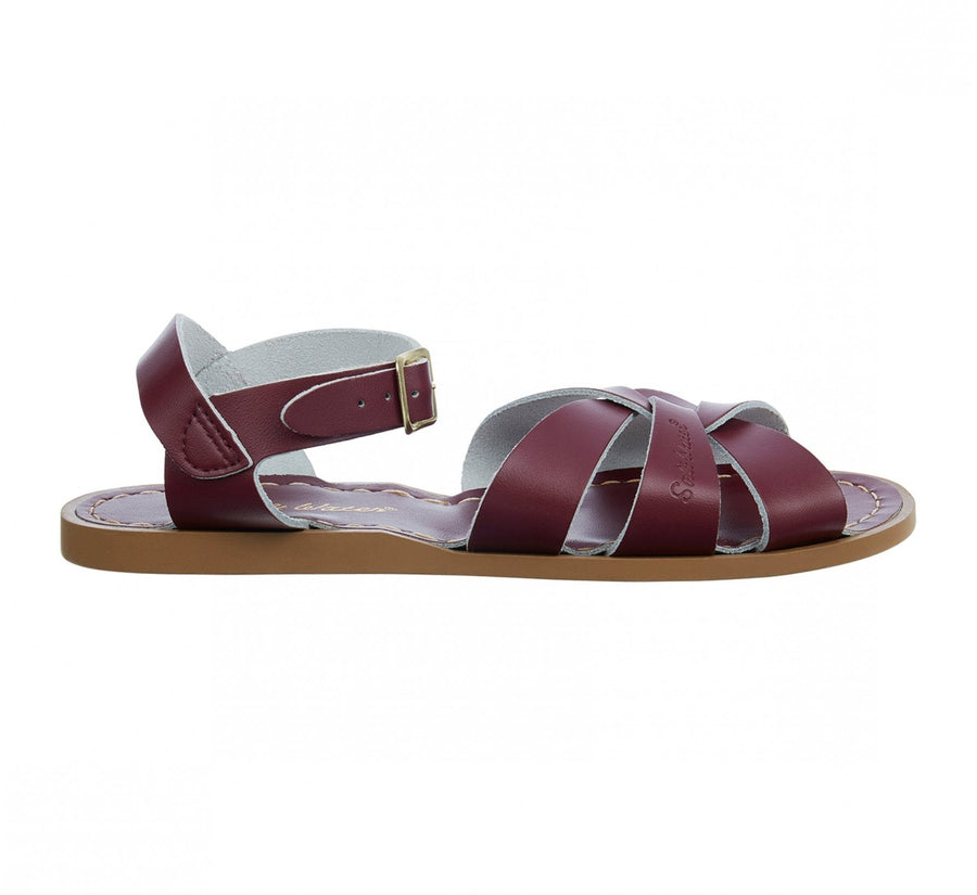 Salt Water Sandals Womens Original Sandal - Claret