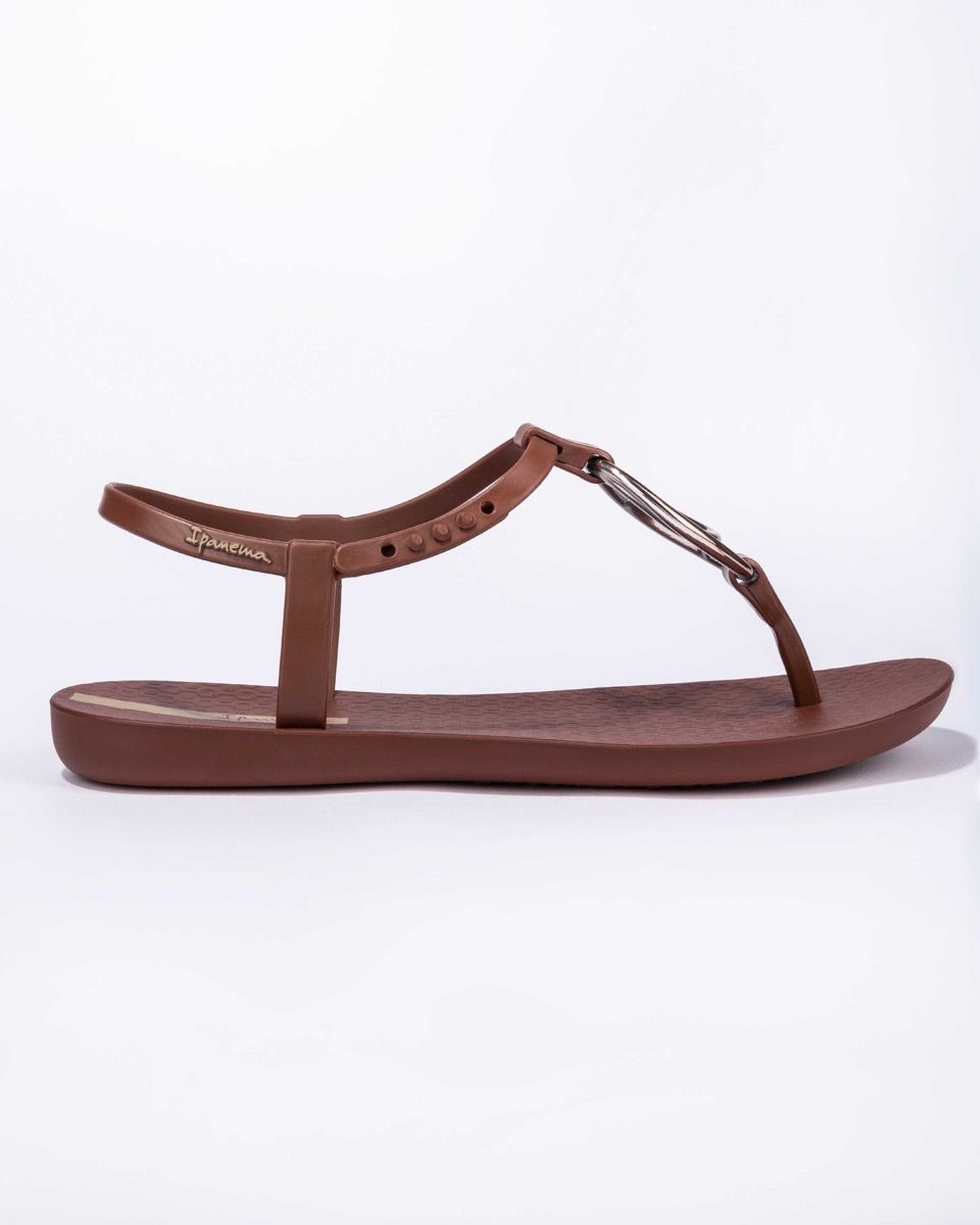 Ipanema Womens Charm Loop Sandals - Bronze