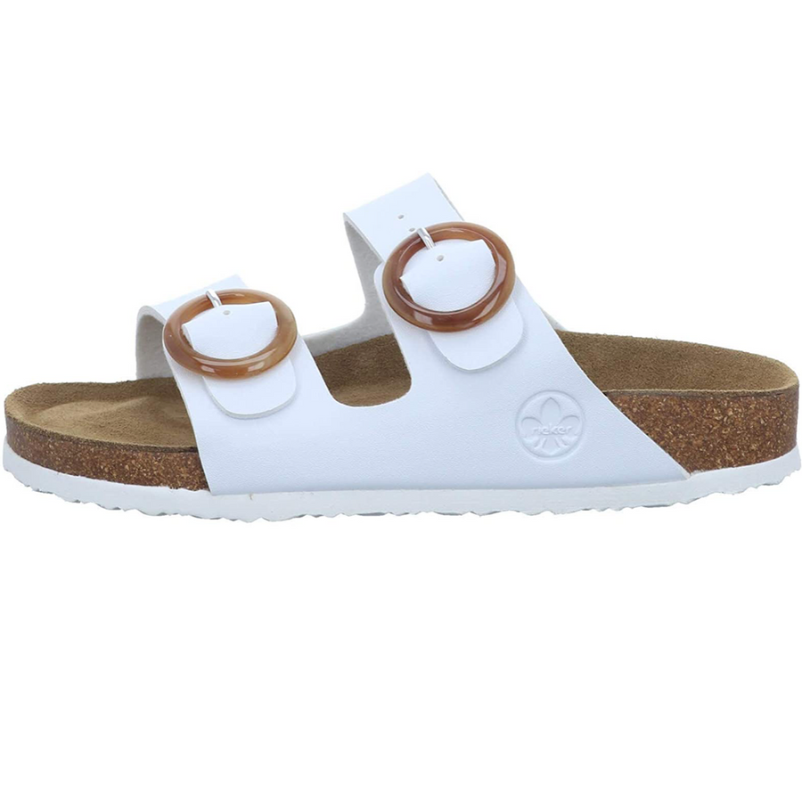 Rieker Womens Fashion Sandals - White