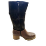 Oak & Hyde Womens Kensington Hi Bombain Suede Textile Leather Boots