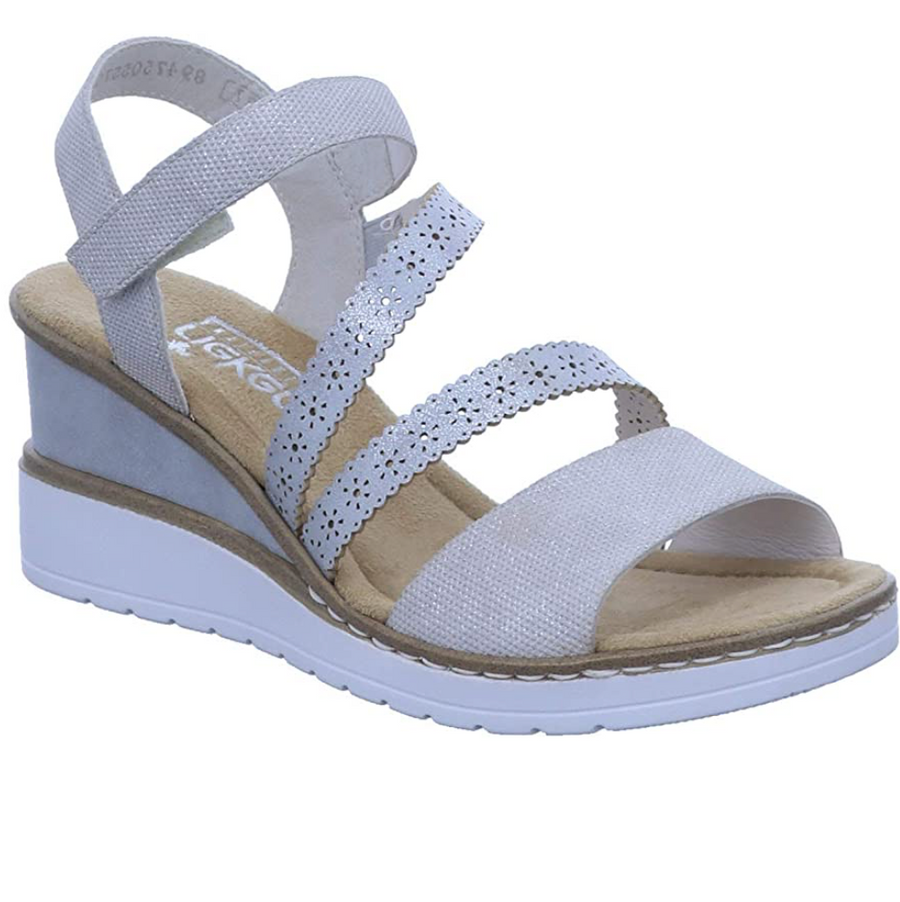 Rieker Womens Fashion Sandals - Beige