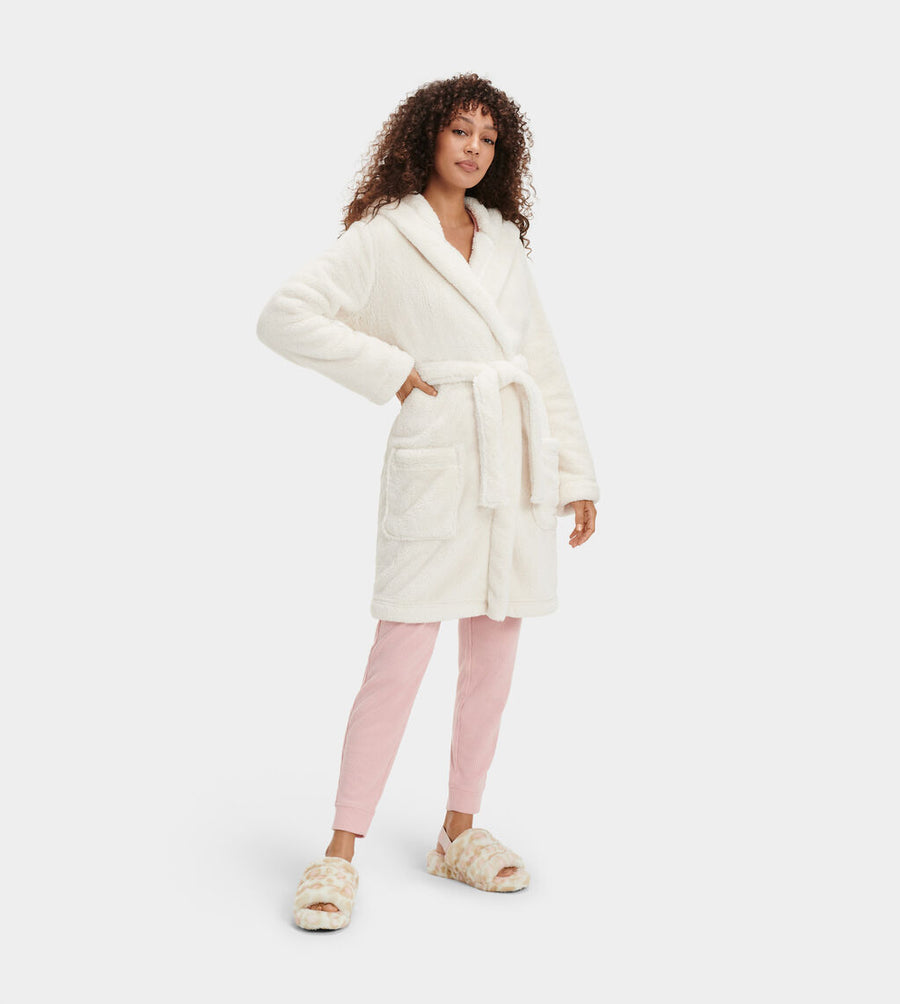 UGG Womens Aarti Dressing Gown - Cream