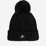 Outside In Unisex Black Winter Pom Pom Hat - Black