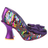 Irregular Choice Womens Boujee Babe High Heels - Purple