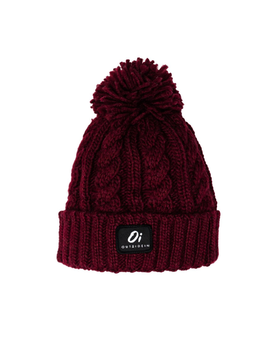 Outside In - Burgundy - Pom Pom