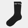 Carhartt Mens Carhartt Socks - Black / White - The Foot Factory