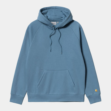 Carhartt Mens Chase Hoodie - Icy Water / Gold