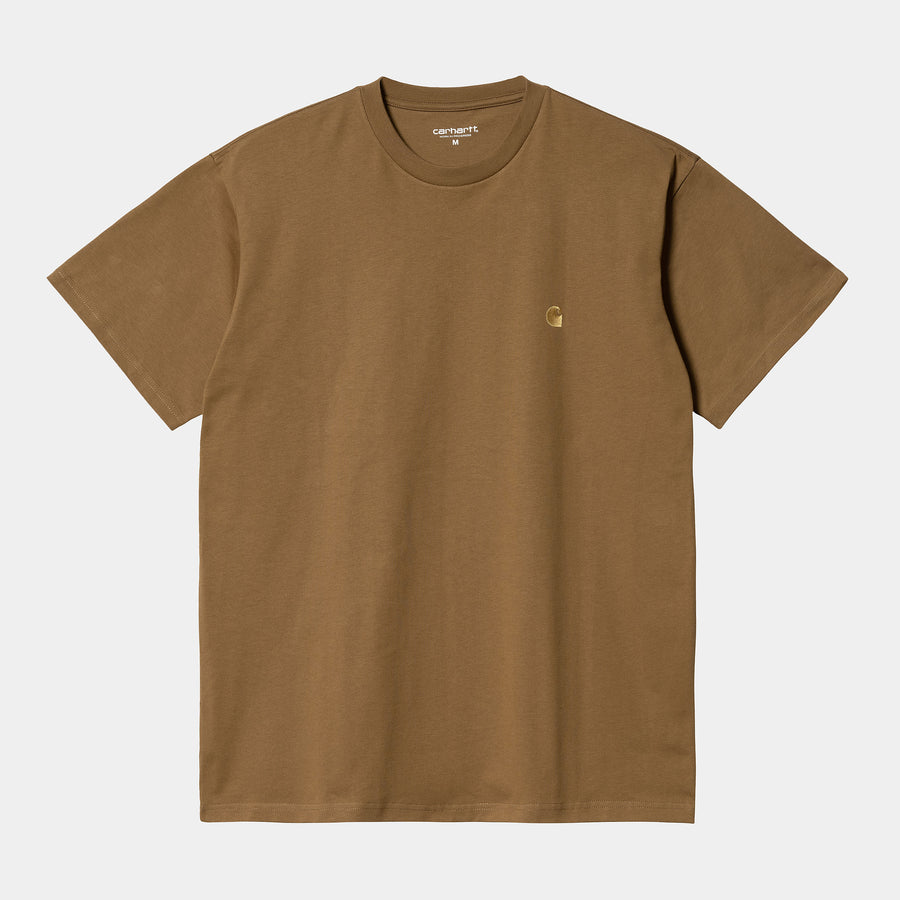 Carhartt Mens Chase Short Sleeve T-Shirt - Hamilton Brown