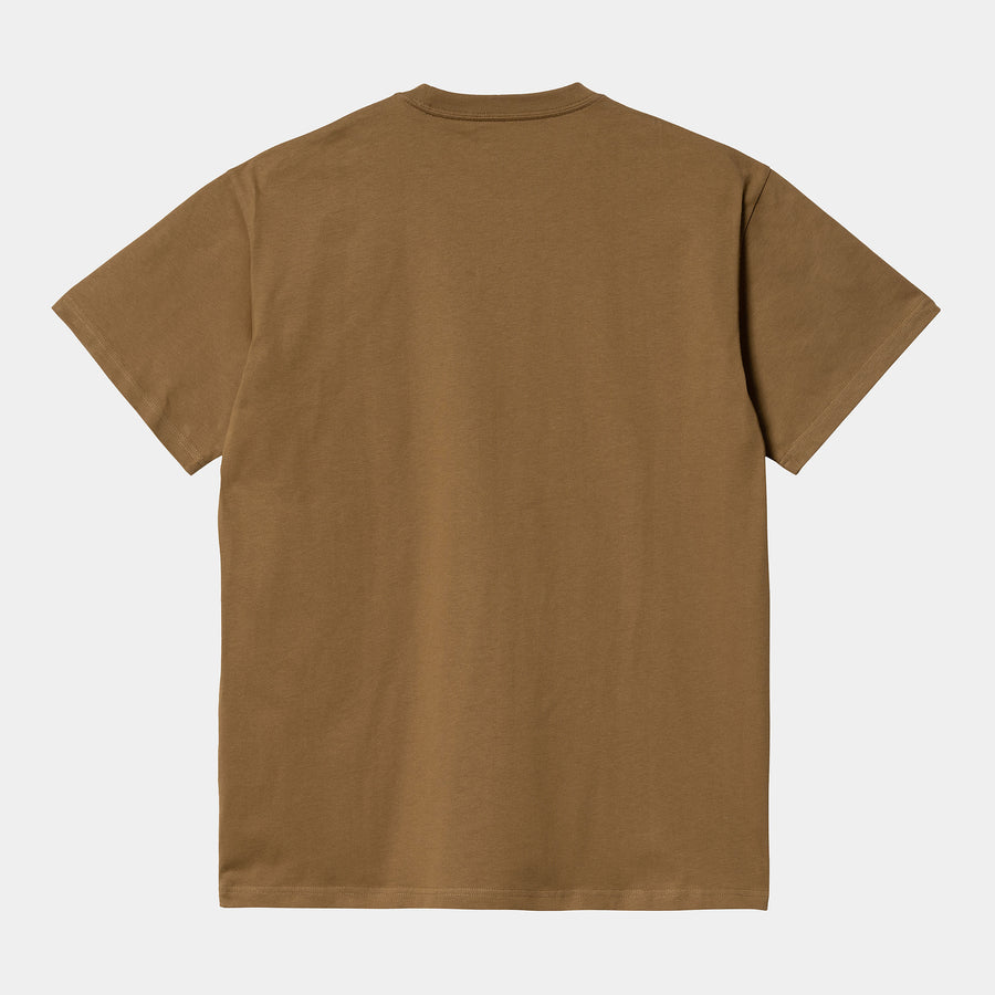 Carhartt Mens Chase Short Sleeve T-Shirt - Hamilton Brown