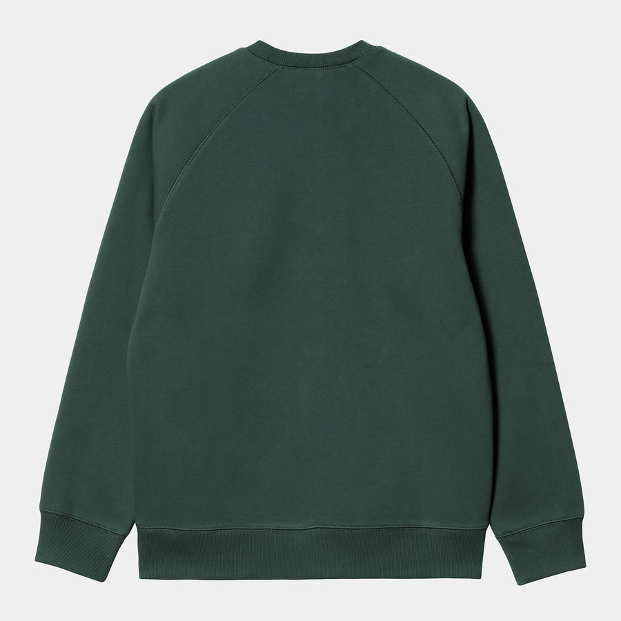 Carhartt Mens Chase Sweat Top - Juniper - The Foot Factory