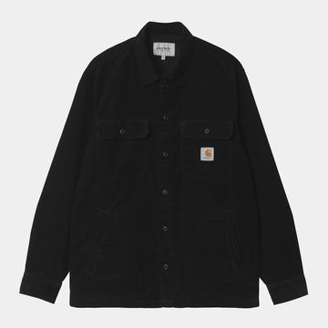 Carhartt Mens Dixon Shirt Jacket - Black Rinsed
