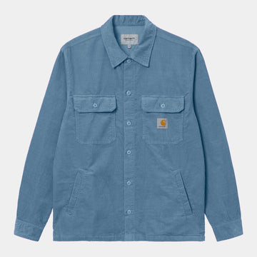 Carhartt Mens Dixon Shirt Jacket - Icy Water Rinsed - The Foot Factory