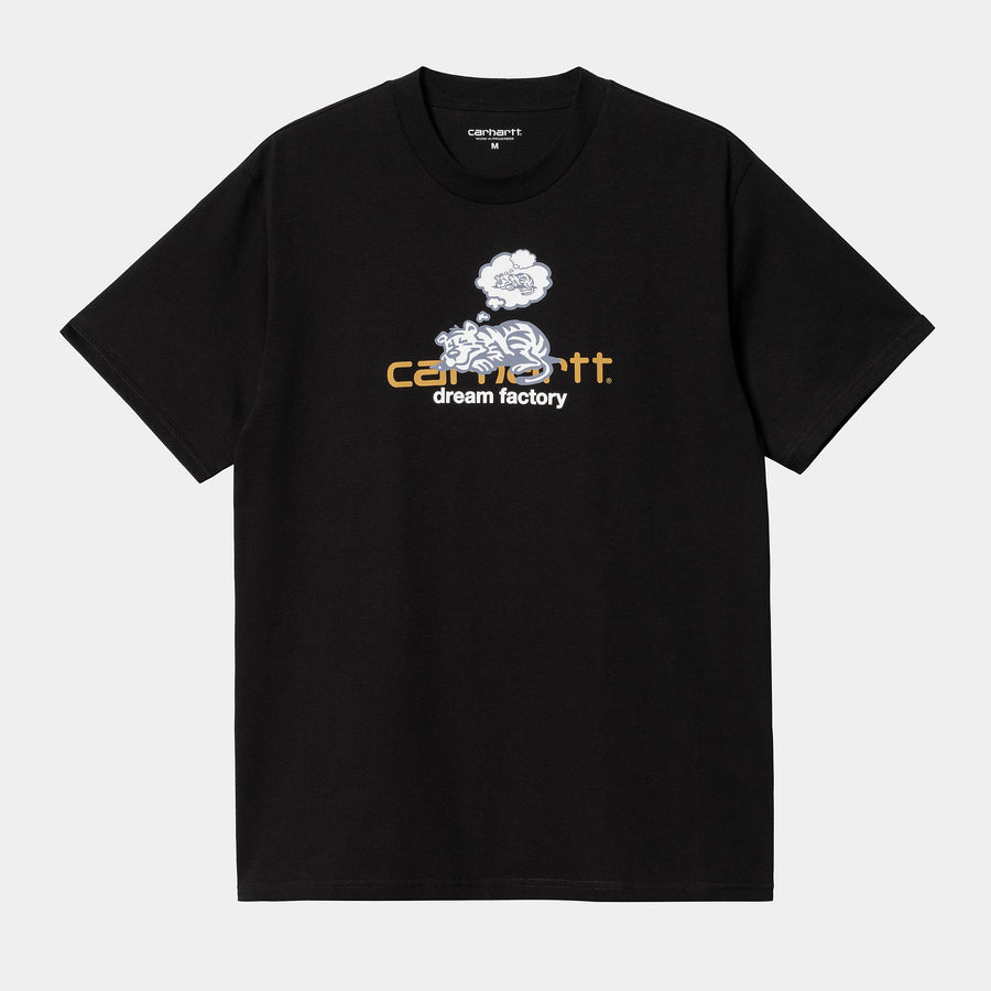 Carhartt Mens Dream Factory Organic Cotton T-Shirt - Black - The Foot Factory