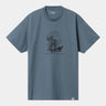 Carhartt Mens Lucky Painter Organic Cotton T-Shirt - Storm Blue