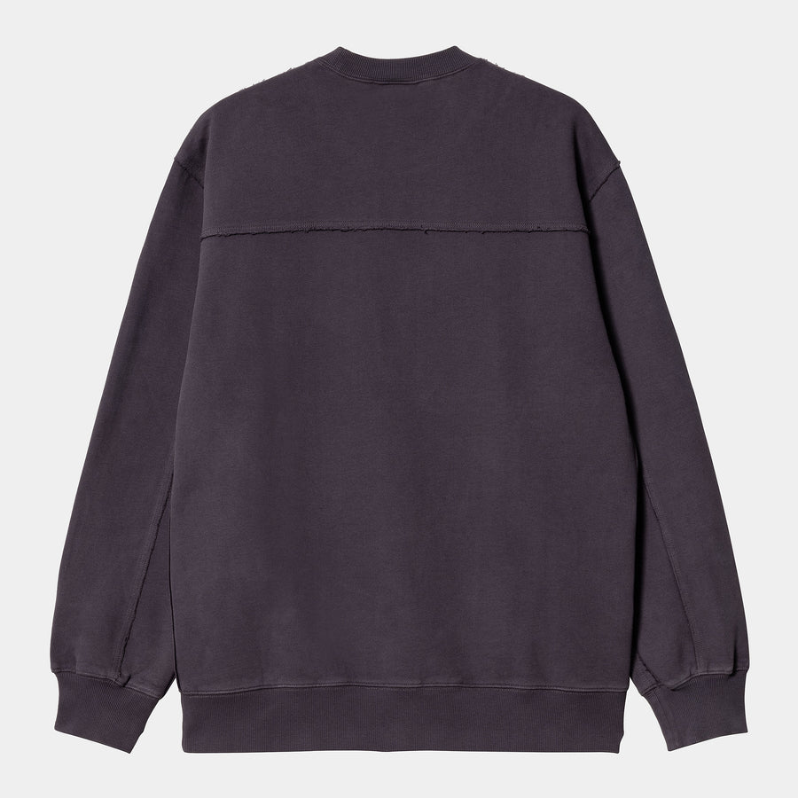 Carhartt Mens Marfa Sweat Top - Artichoke Moon Wash