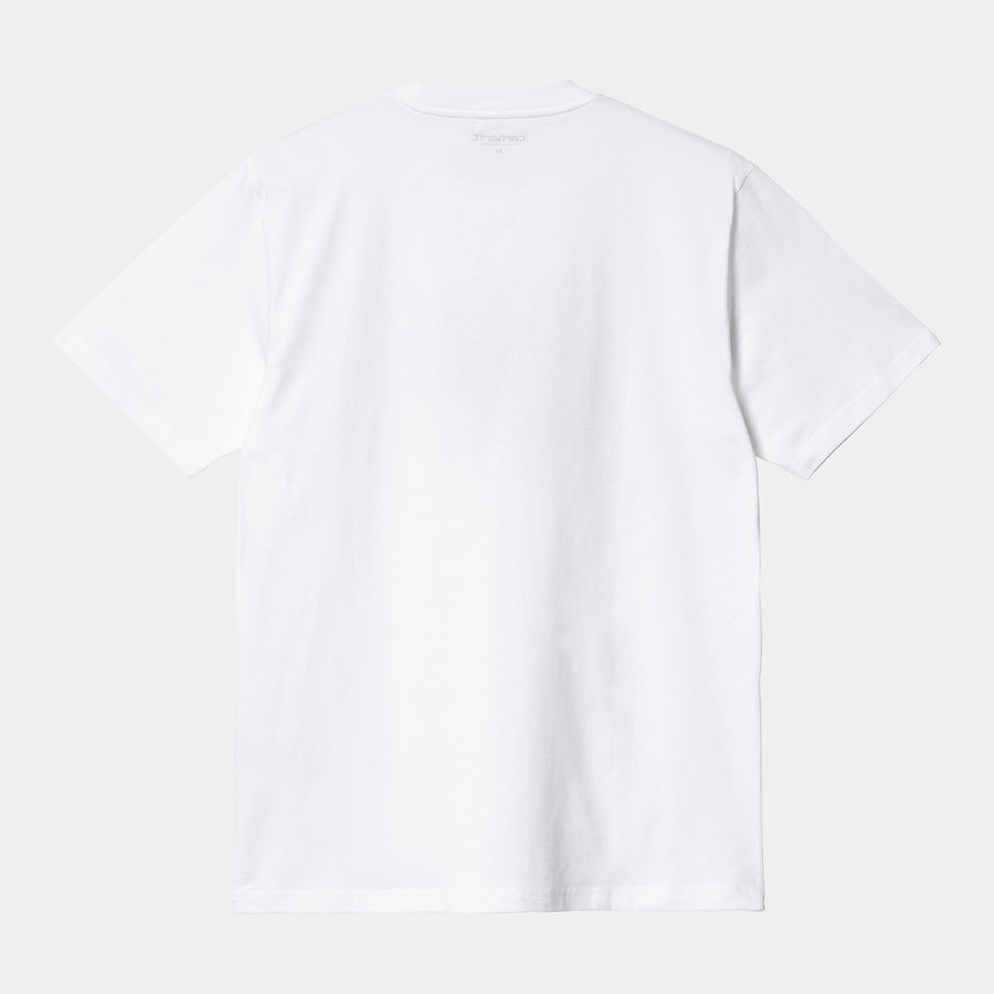 Carhartt Mens Nice Trip Short Sleeve T-Shirt - White