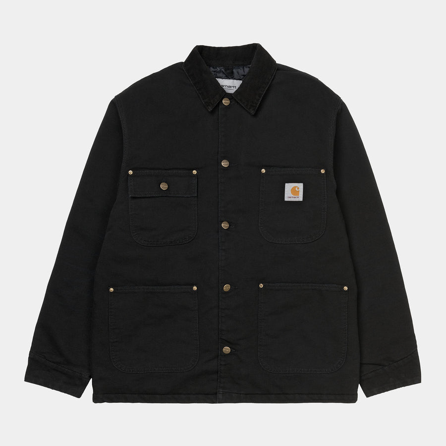 Carhartt Mens OG Chore Coat - Black - The Foot Factory