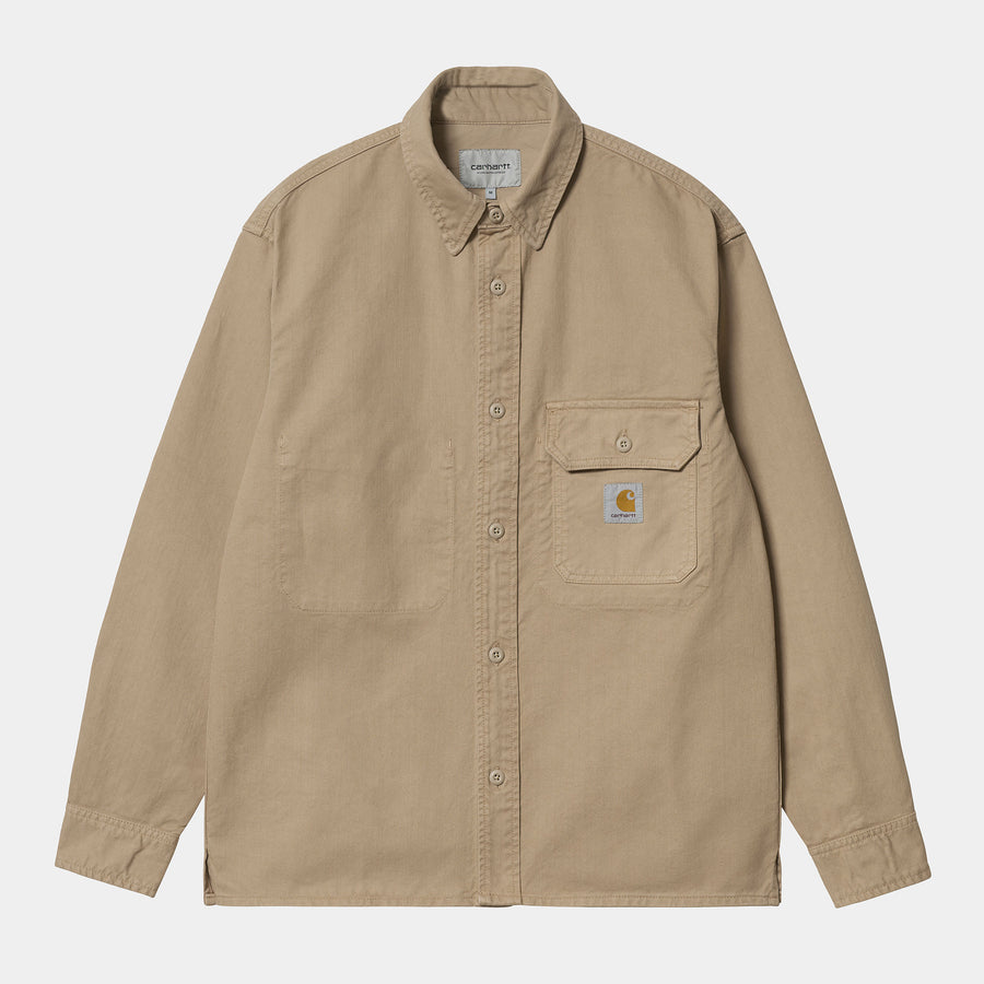 Carhartt Mens Reno Shirt Jacket - Wall - The Foot Factory