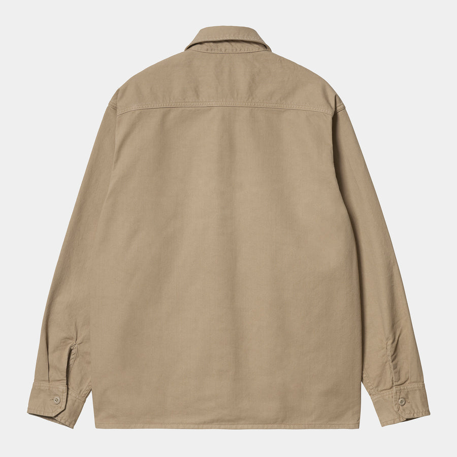Carhartt Mens Reno Shirt Jacket - Wall - The Foot Factory