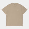 Carhartt Mens Script Embroidery Short Sleeve T-Shirt - Wall - The Foot Factory