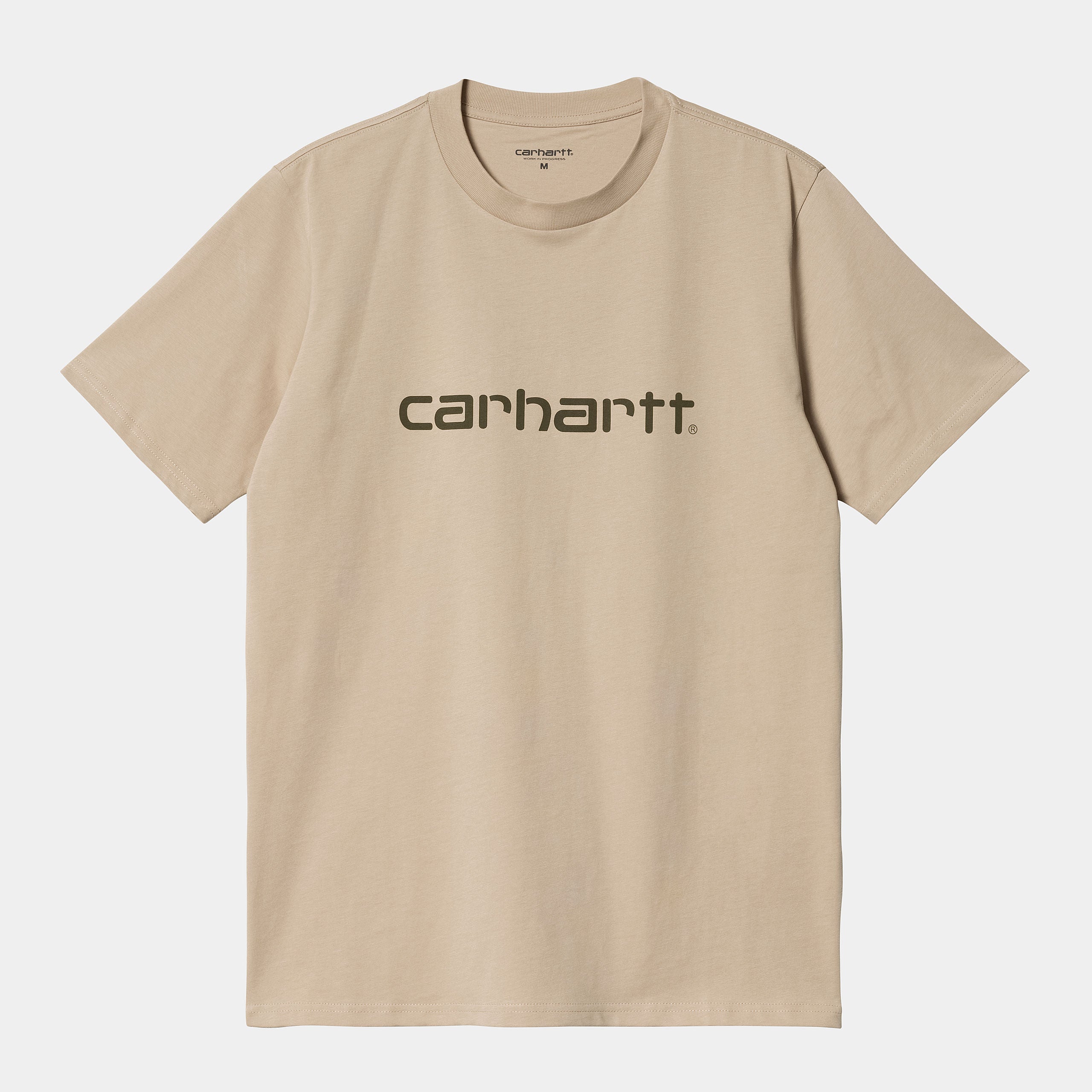 Carhartt Mens Script Short Sleeve T-Shirt - Wall