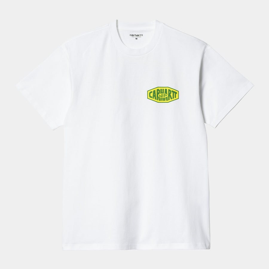 Carhartt Mens Short Sleeve New Tools Organic Cotton T-Shirt - White