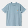 Carhartt Mens Short Sleeve Pocket T-Shirt - Misty Sky