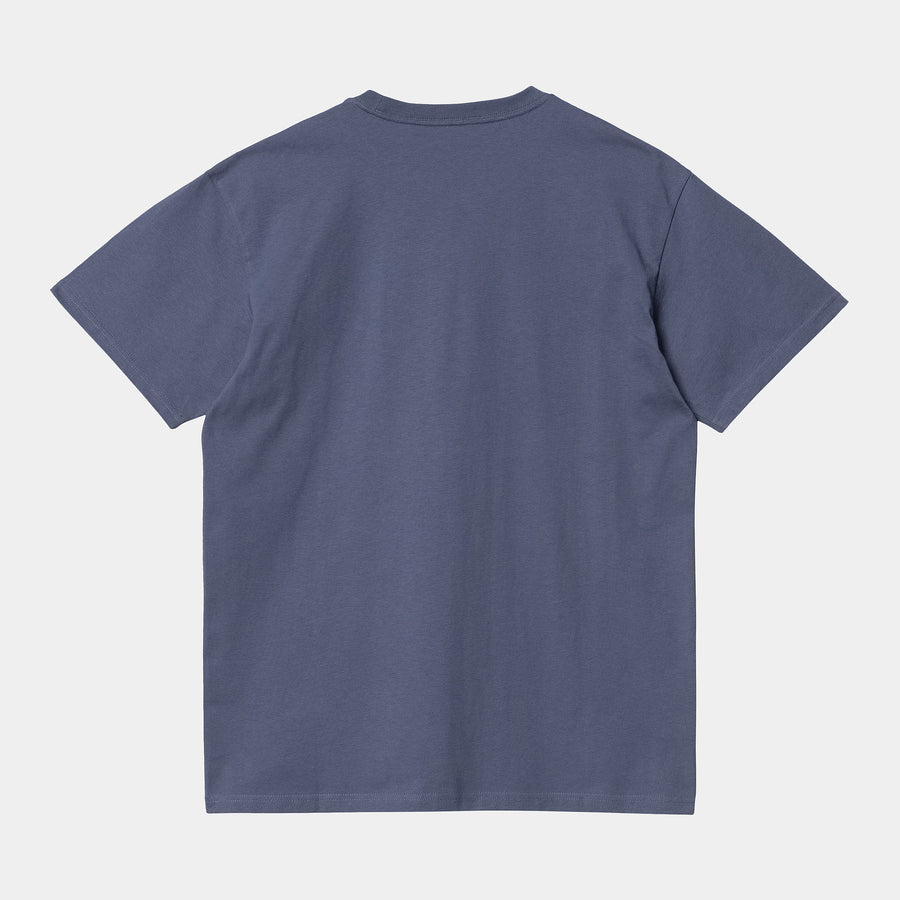 Carhartt Mens Chase Short Sleeve T-Shirt - Cold Viola / Gold