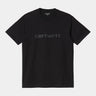 Carhartt Mens Short Sleeve Script T-Shirt - Black