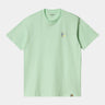Carhartt Mens Short Sleeved Cube Organic Cotton T-Shirt - Pale Spearmint