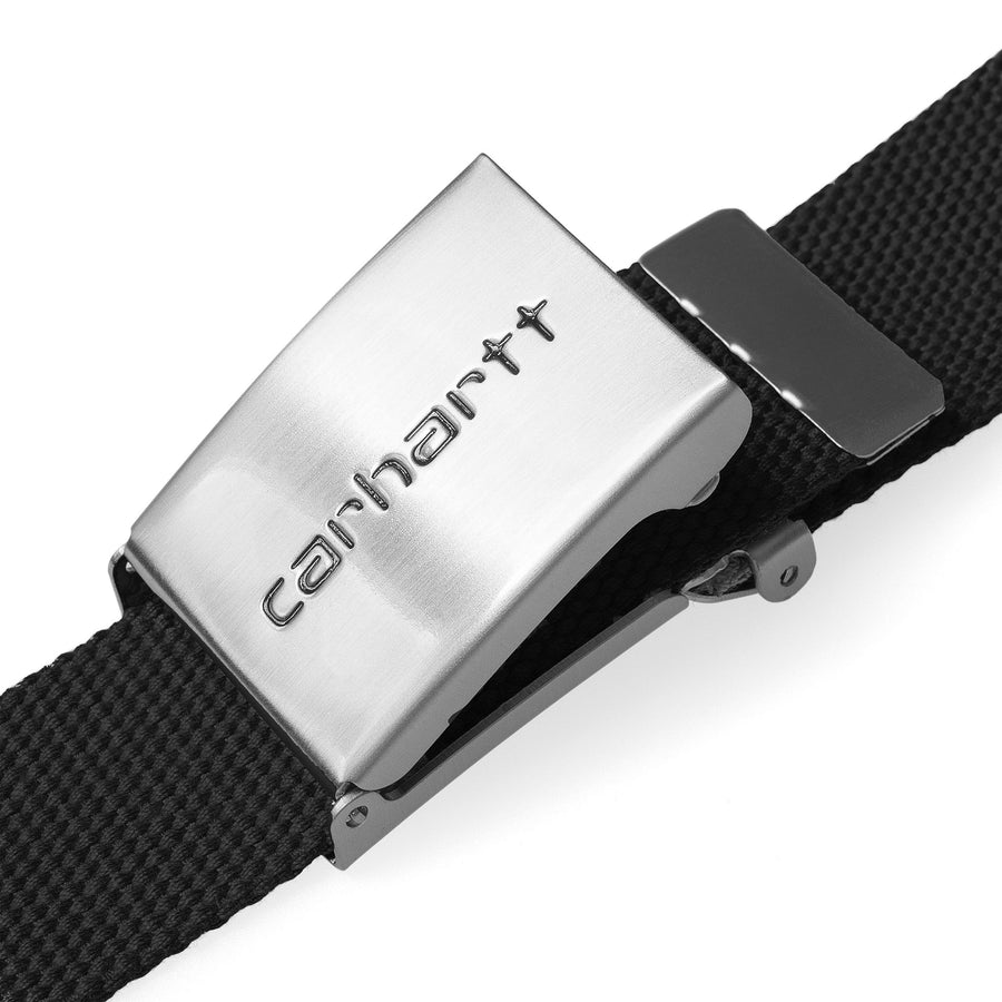 Carhartt Unisex Chrome Clip Belt - Black