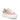 Carmela Womens Leather Platform Trainers - Beige