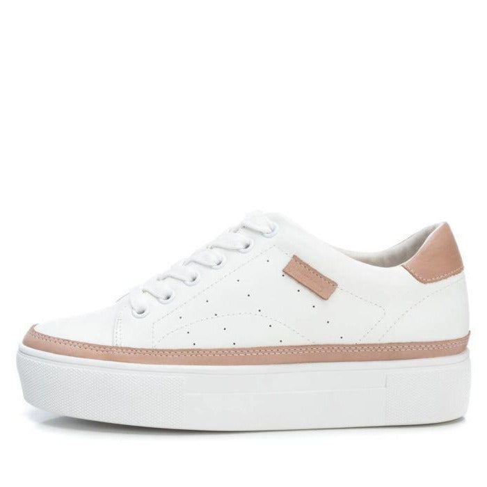 Carmela Women's Platform Trainers - White
