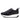 Carmela Womens Leather Fashion Trainers - Black