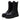 Carmela Womens Leather Fashion Boot - Black