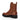 Carmela Womens Leather Monogram Fashion Boot - Camel